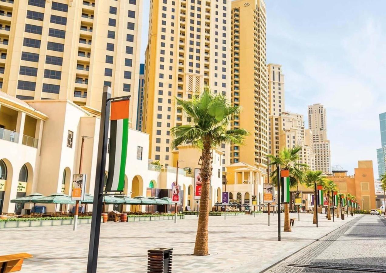 Luxury Jbr - Full Sea View - Free 5* Beach Resorts Access Dubai Luaran gambar