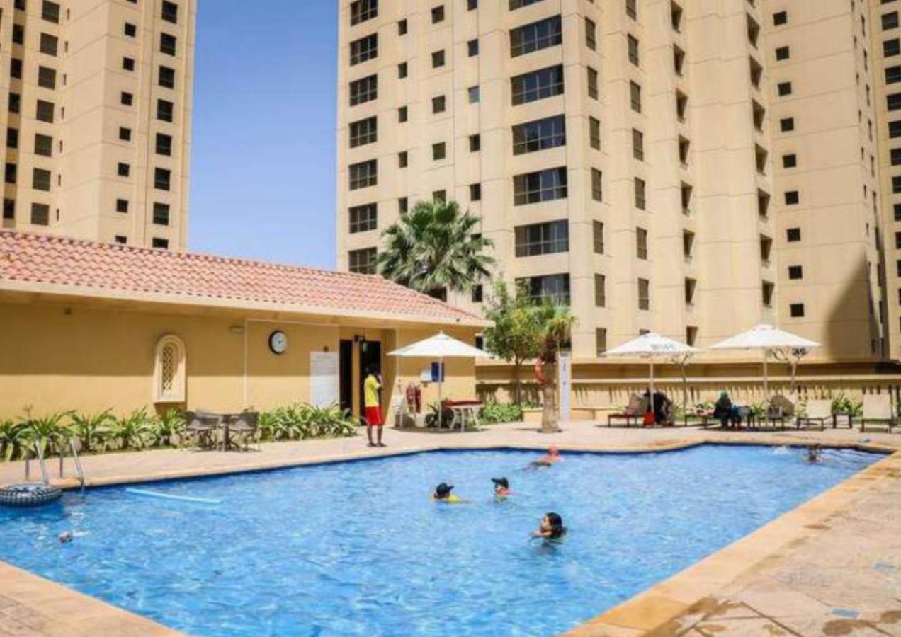 Luxury Jbr - Full Sea View - Free 5* Beach Resorts Access Dubai Luaran gambar