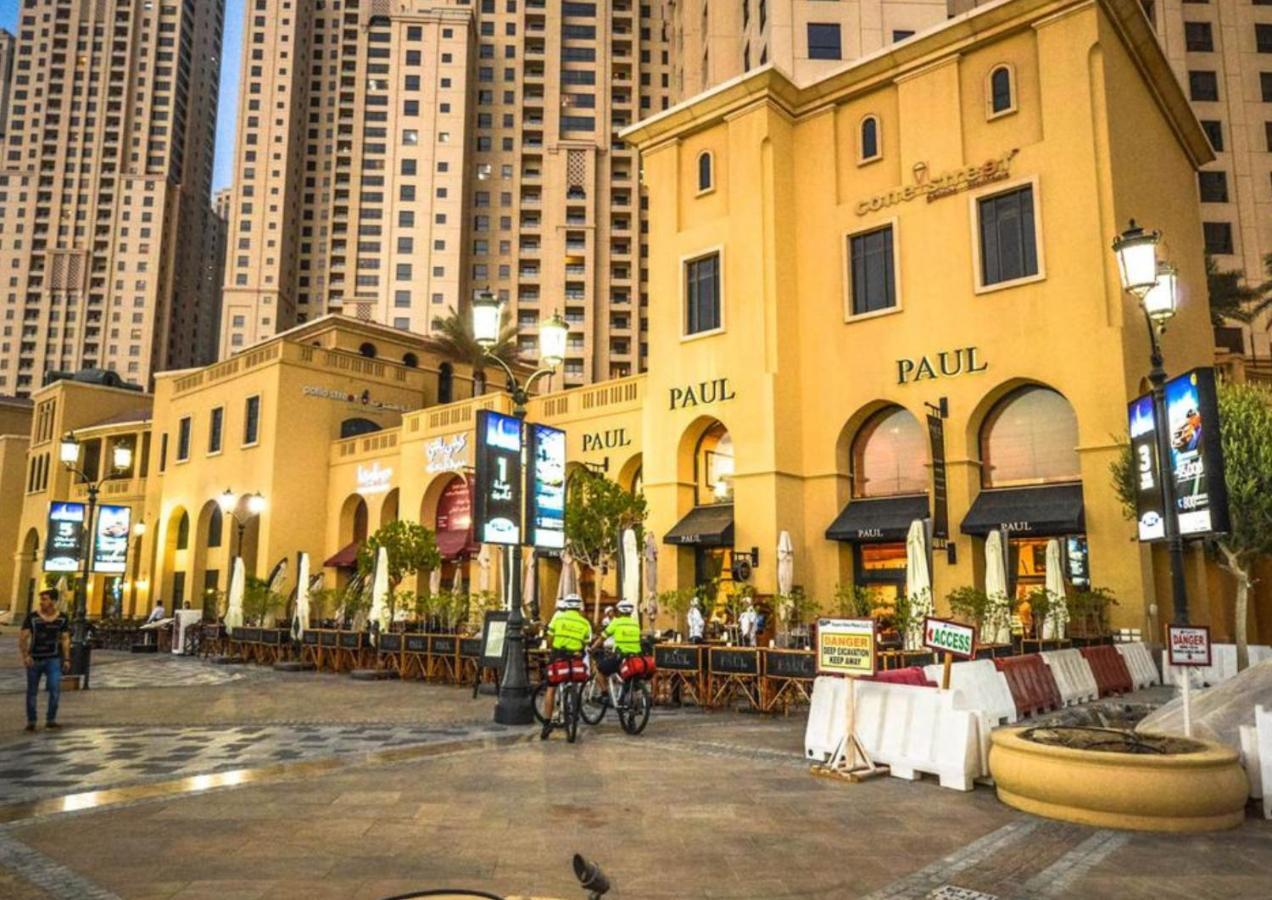 Luxury Jbr - Full Sea View - Free 5* Beach Resorts Access Dubai Luaran gambar