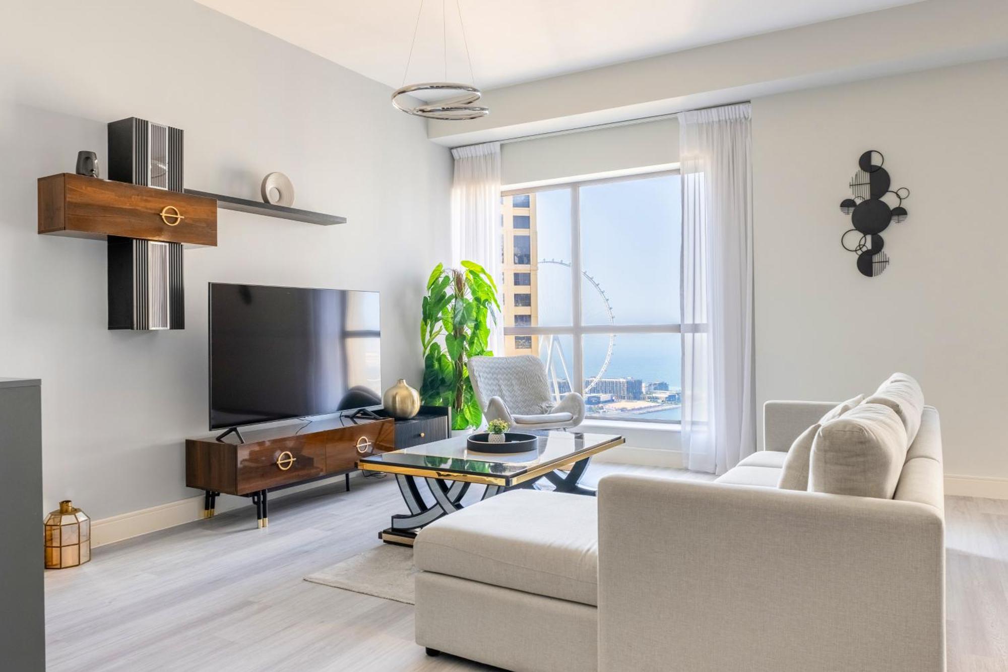 Luxury Jbr - Full Sea View - Free 5* Beach Resorts Access Dubai Luaran gambar