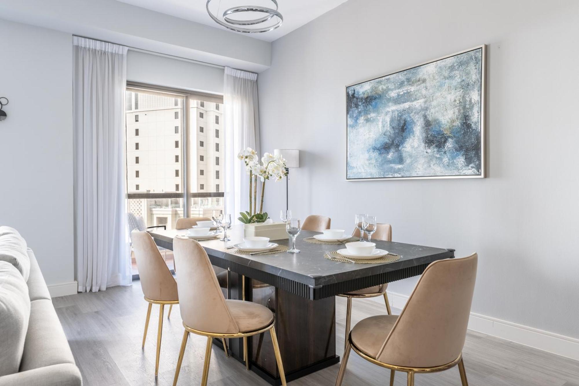 Luxury Jbr - Full Sea View - Free 5* Beach Resorts Access Dubai Luaran gambar
