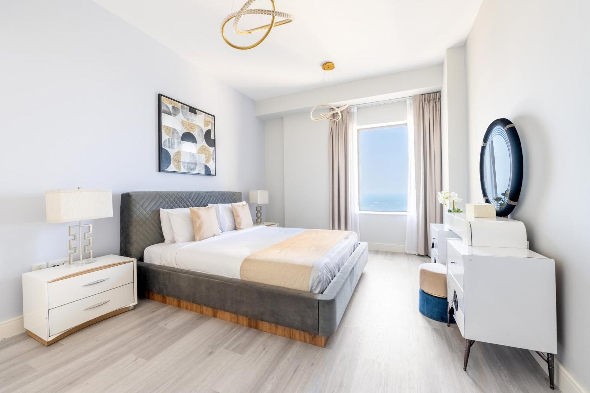 Luxury Jbr - Full Sea View - Free 5* Beach Resorts Access Dubai Luaran gambar